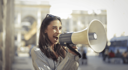 Announcements and communication tool for sending messages to all users quickly, on or off campus.